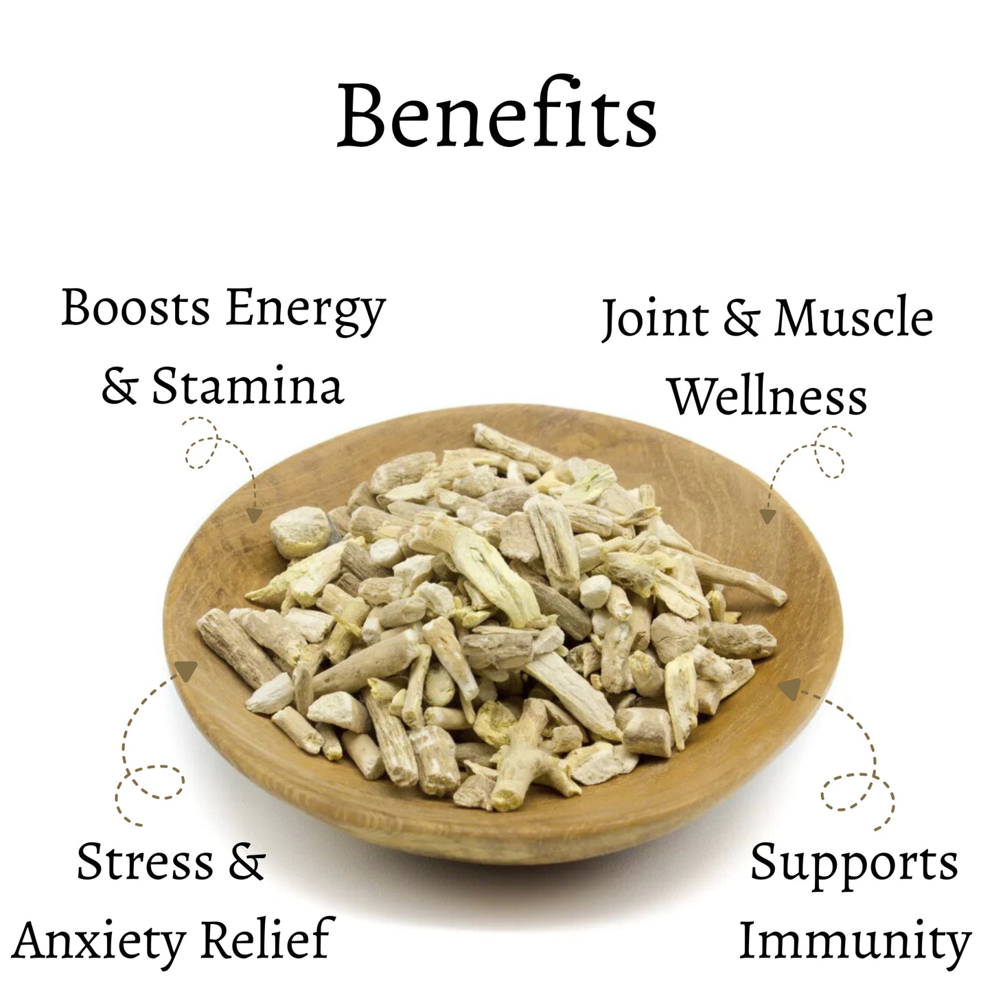 Dried Ashwagandha Roots