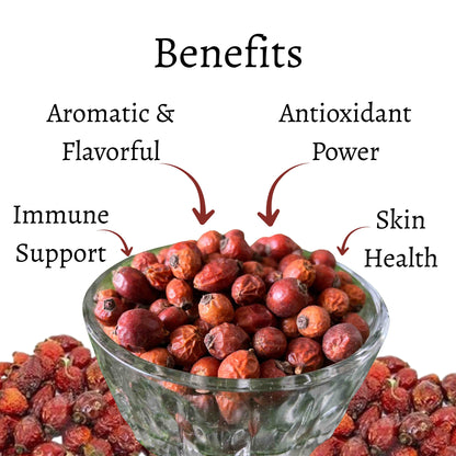 Dried Rosehip (Rosa canina)