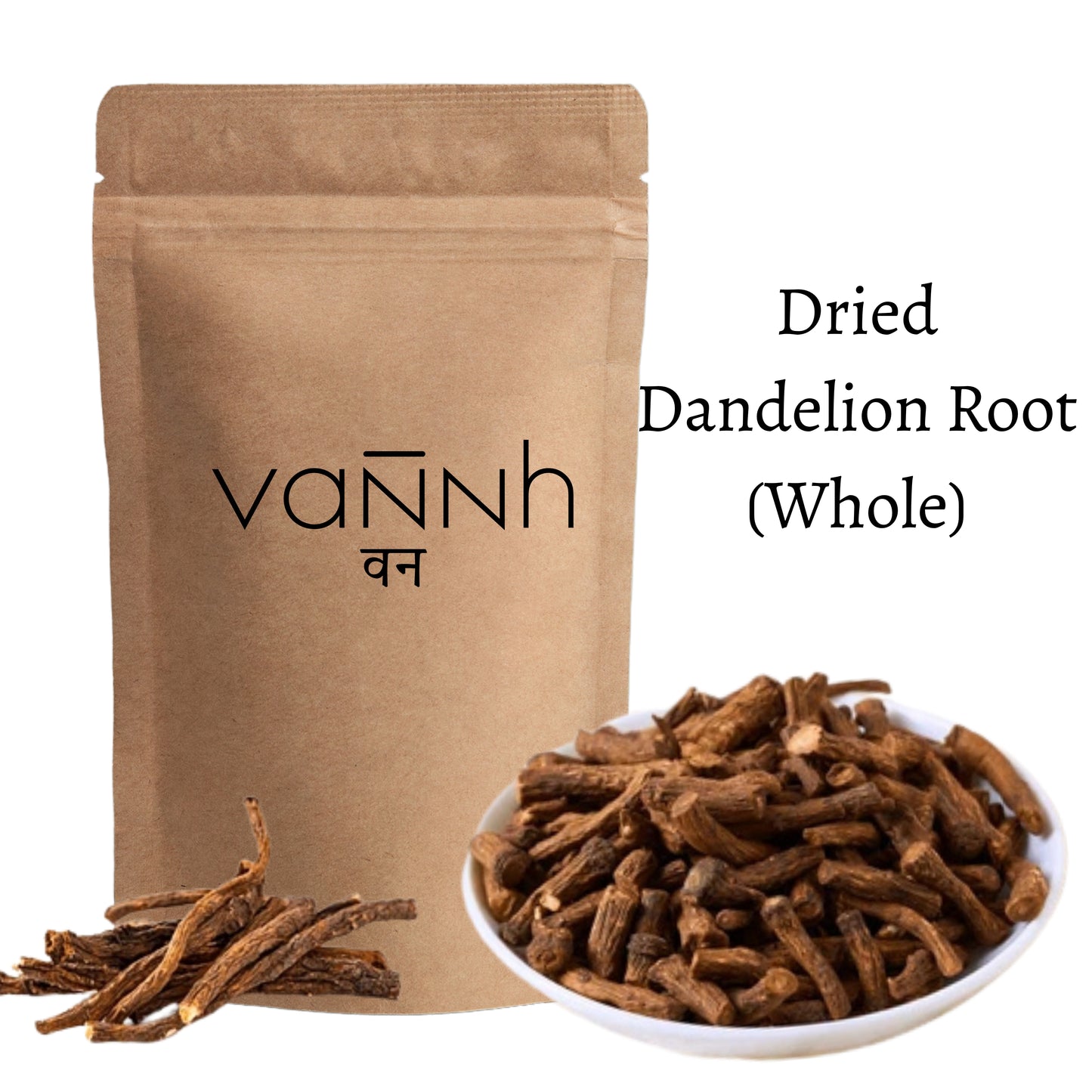Dried Dandelion Root (Whole)