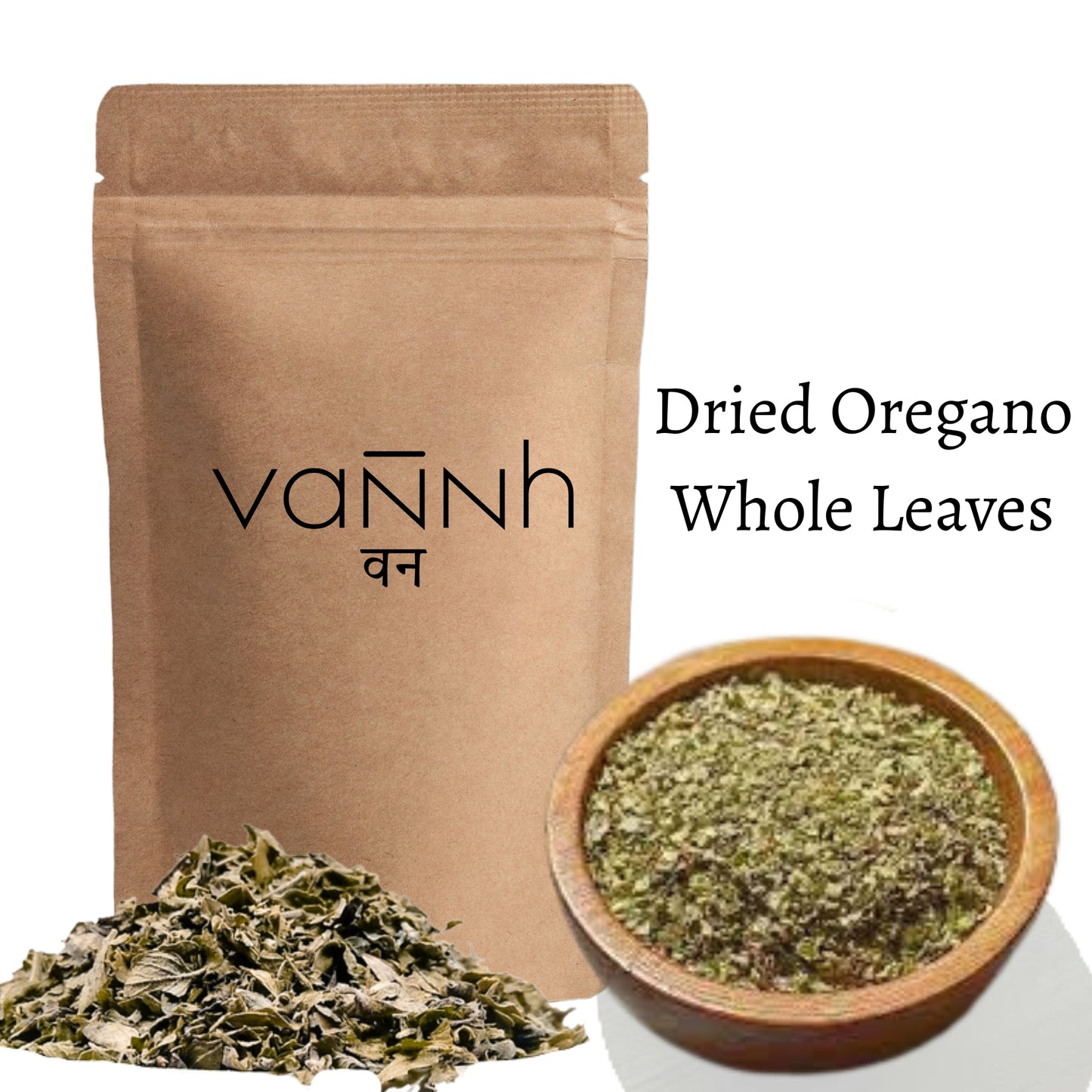 Dried Oregano Whole Leaves (Origanum vulgare)