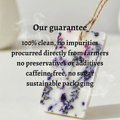 Lavender & Blue Baby Breath Wax Sachet