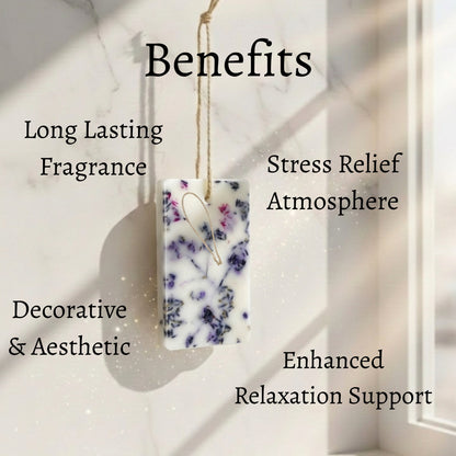 Lavender & Blue Baby Breath Wax Sachet