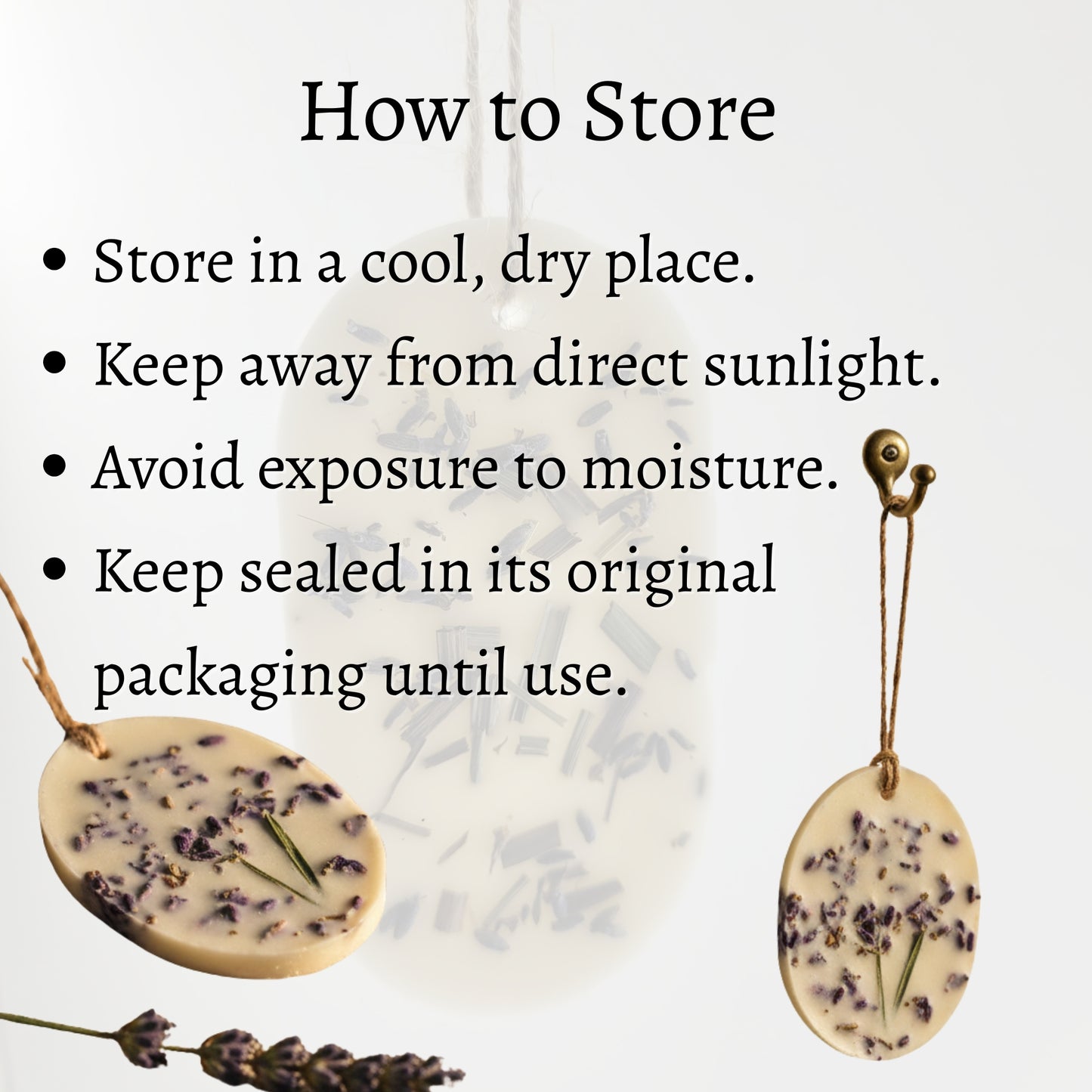 Lavender & Lemongrass Wax Sachet