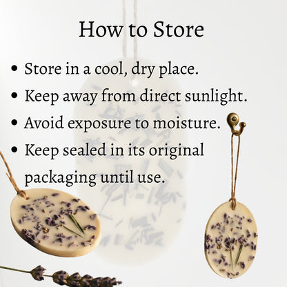 Lavender & Lemongrass Wax Sachet