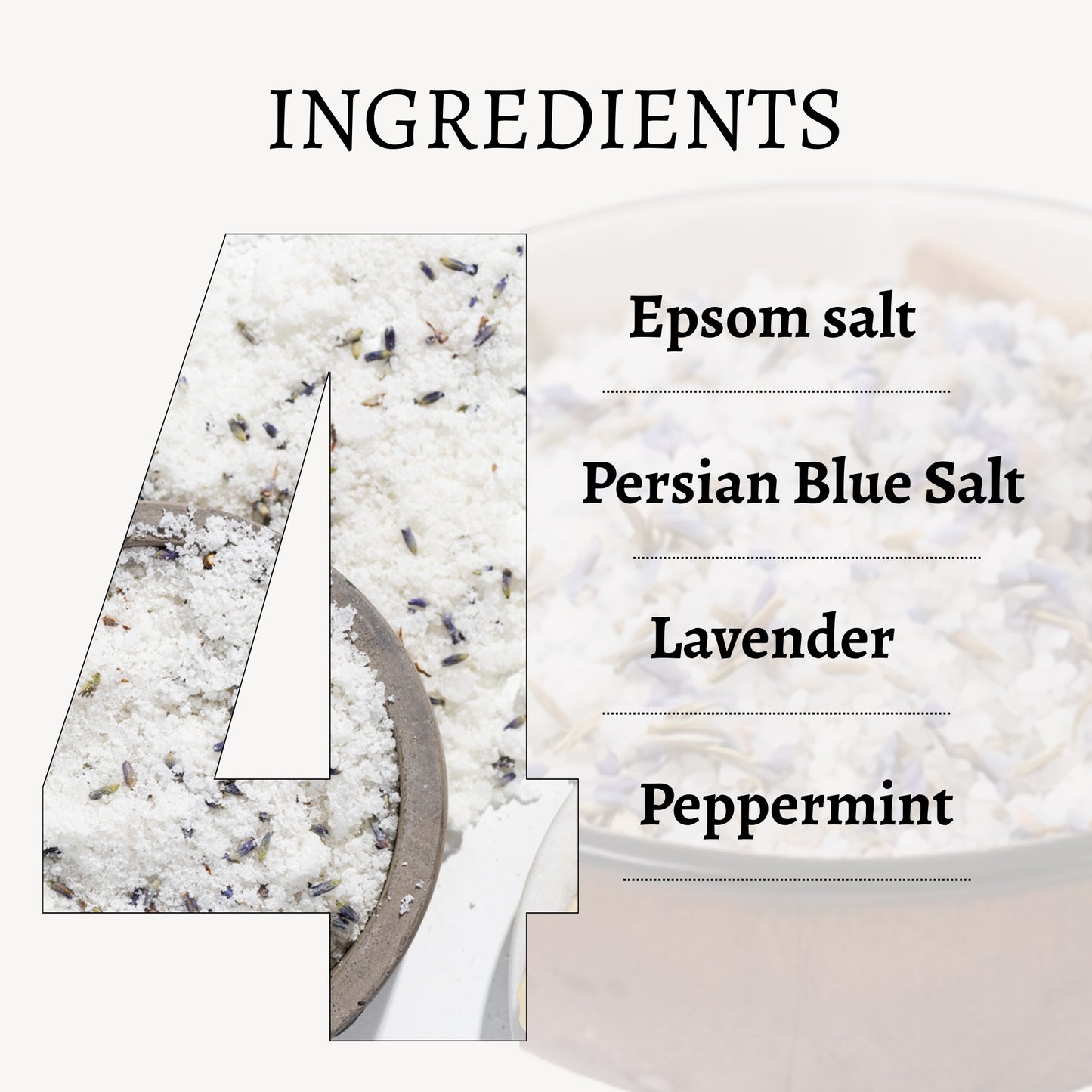 Lavender Calm Spa Bath Salt