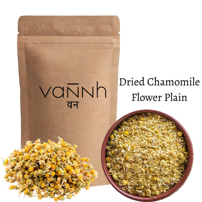 Dried Chamomile Flower Plain