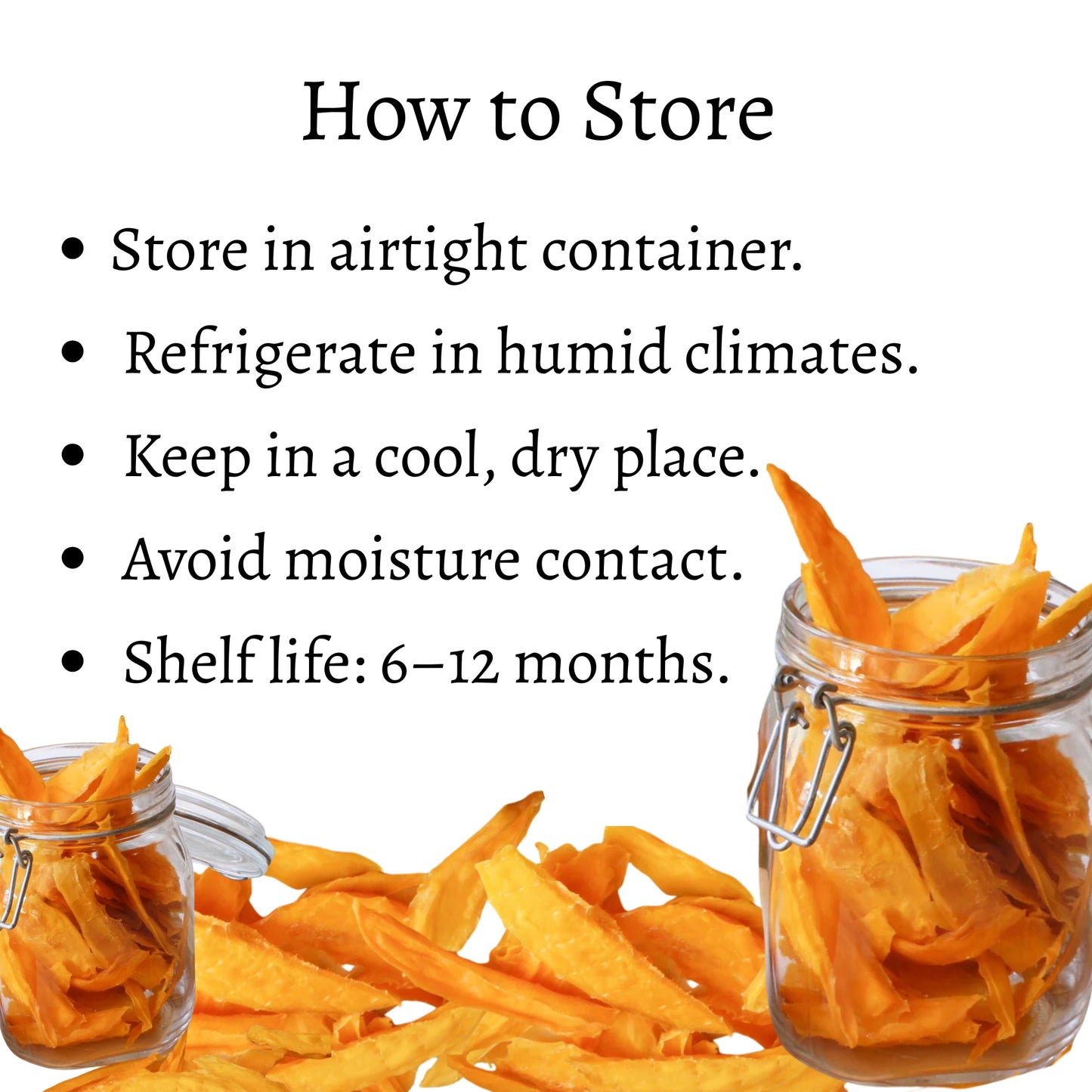Dried Mango Fruit Slices
