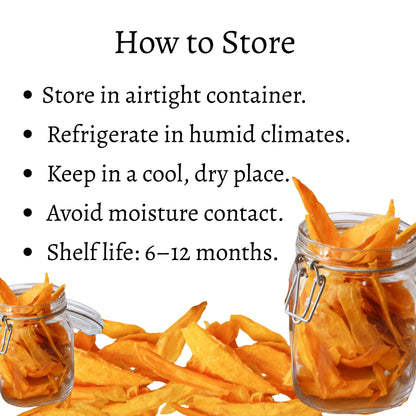 Dried Mango Fruit Slices