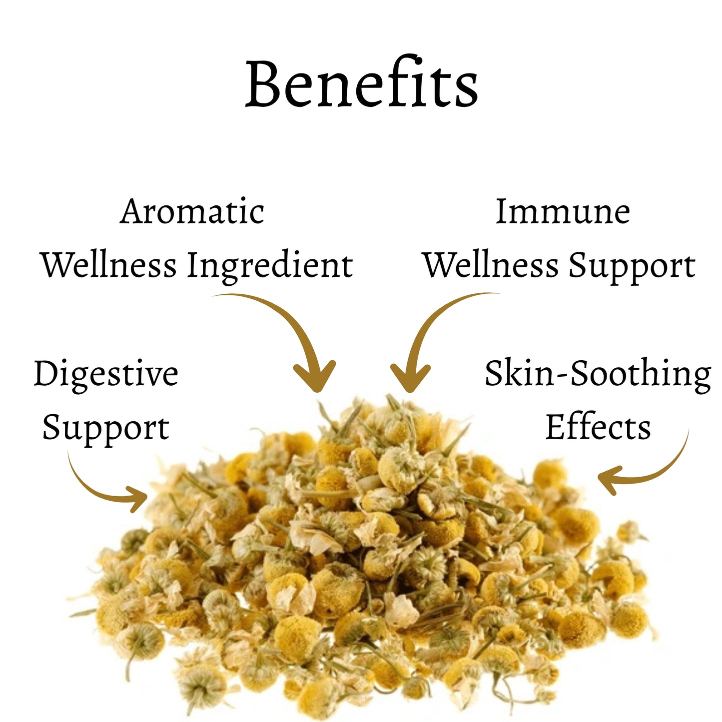 Dried Chamomile Flower Plain