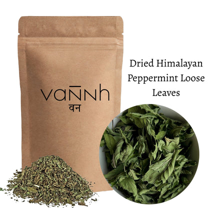 Dried Himalayan Peppermint Loose Leaves