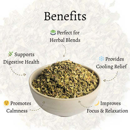 Dried Himalayan Peppermint Loose Leaves