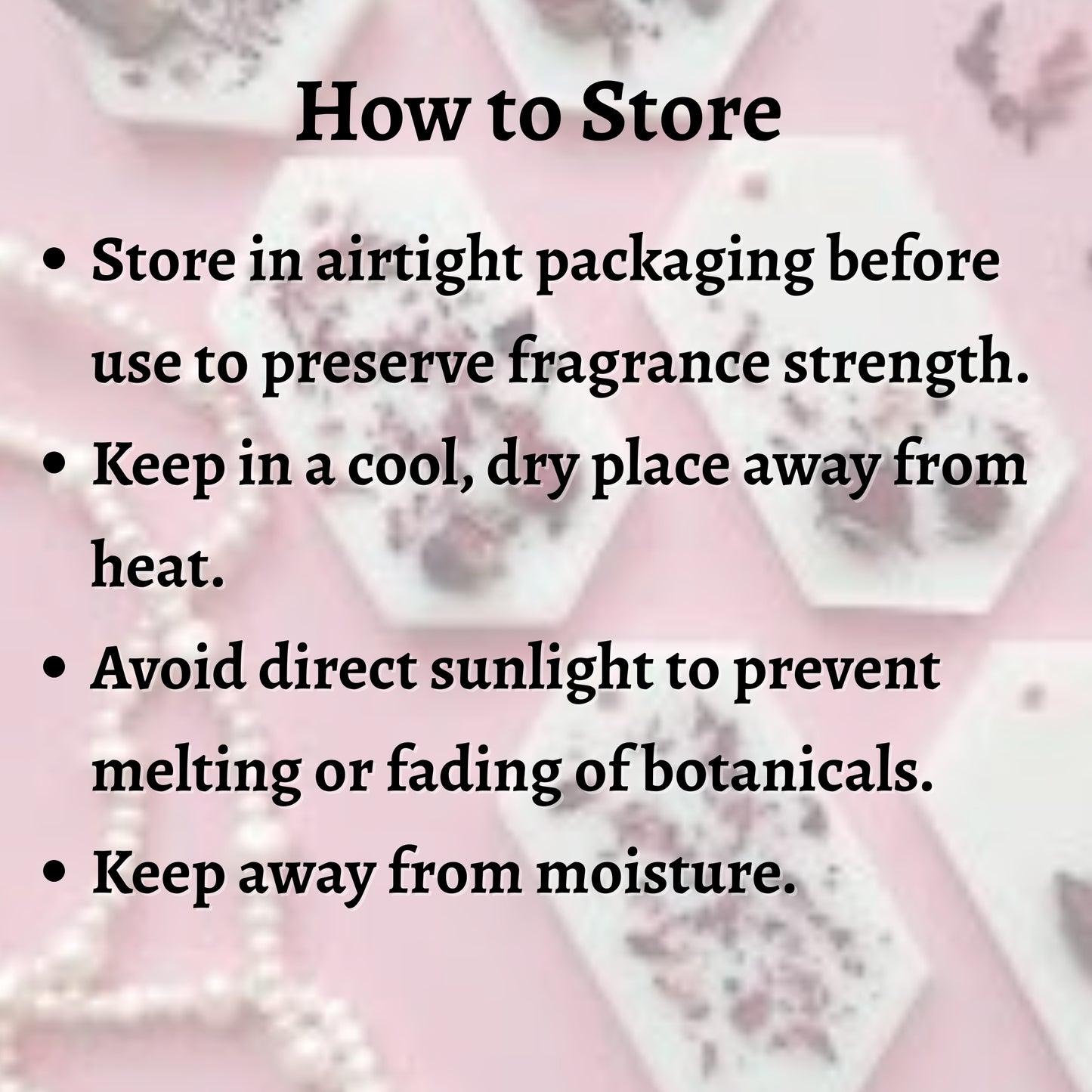 Rose Petal Wax Sachet