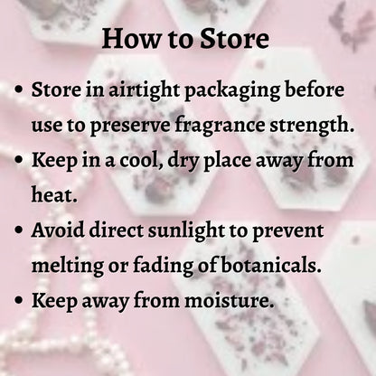 Rose Petal Wax Sachet