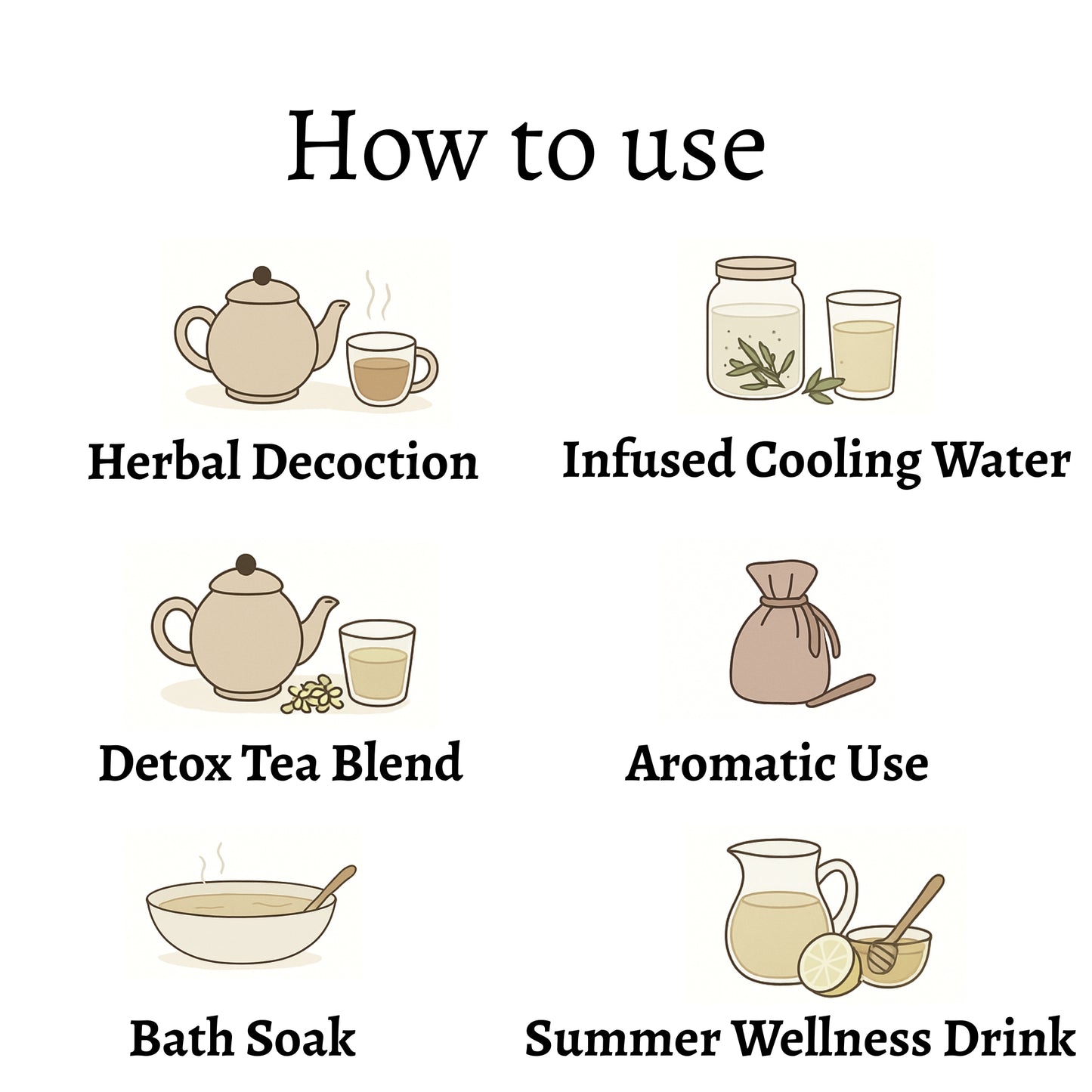 Dried Vetiver Root (Whole)