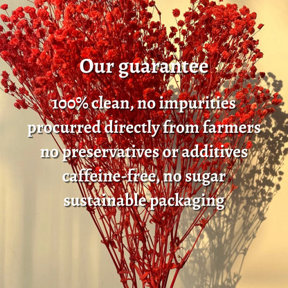 Red Baby Breath Wax Sachet