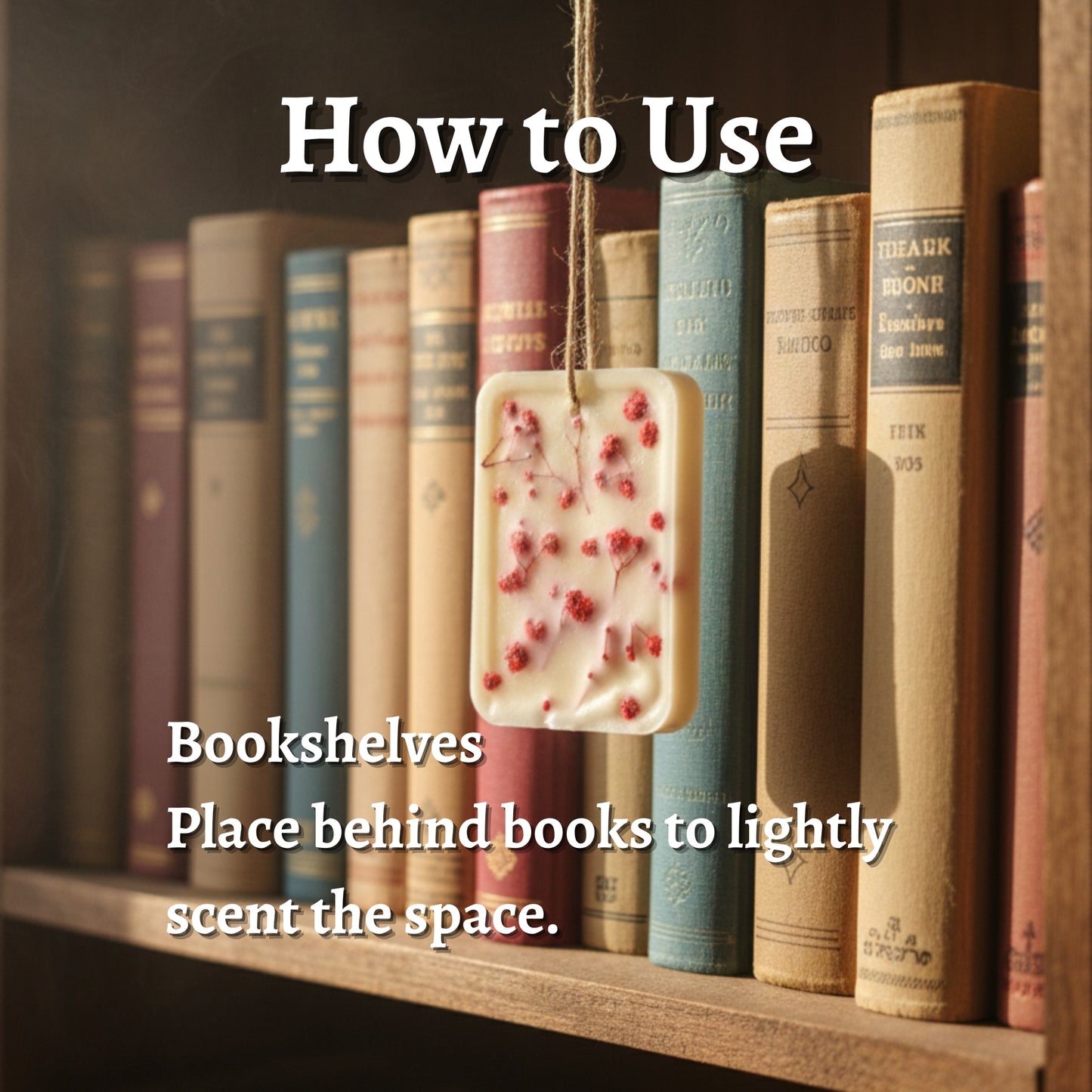 Red Baby Breath Wax Sachet