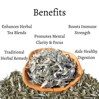 Sage California Loose Leaves (Salvia apiana)