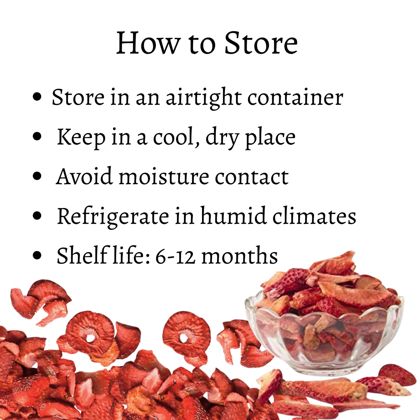 Solar Dried Strawberry Fruit – guilt-free Snack
