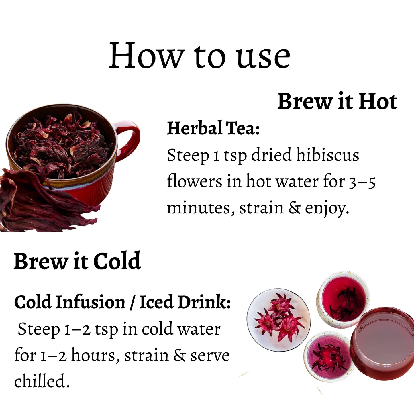 Dried Hibiscus Flower (Sabdariffa Roselle)