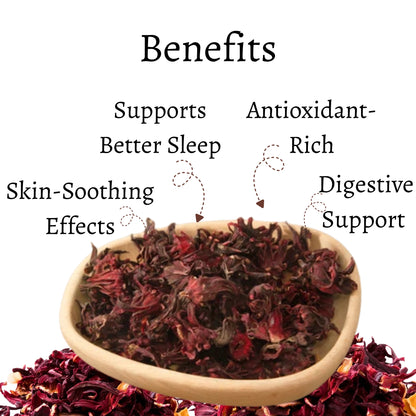 Dried Hibiscus Flower (Sabdariffa Roselle)