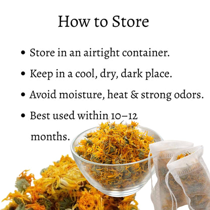 Dried Marigold Flower