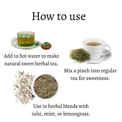 Stevia Loose Leaves (Stevia rebaudiana)