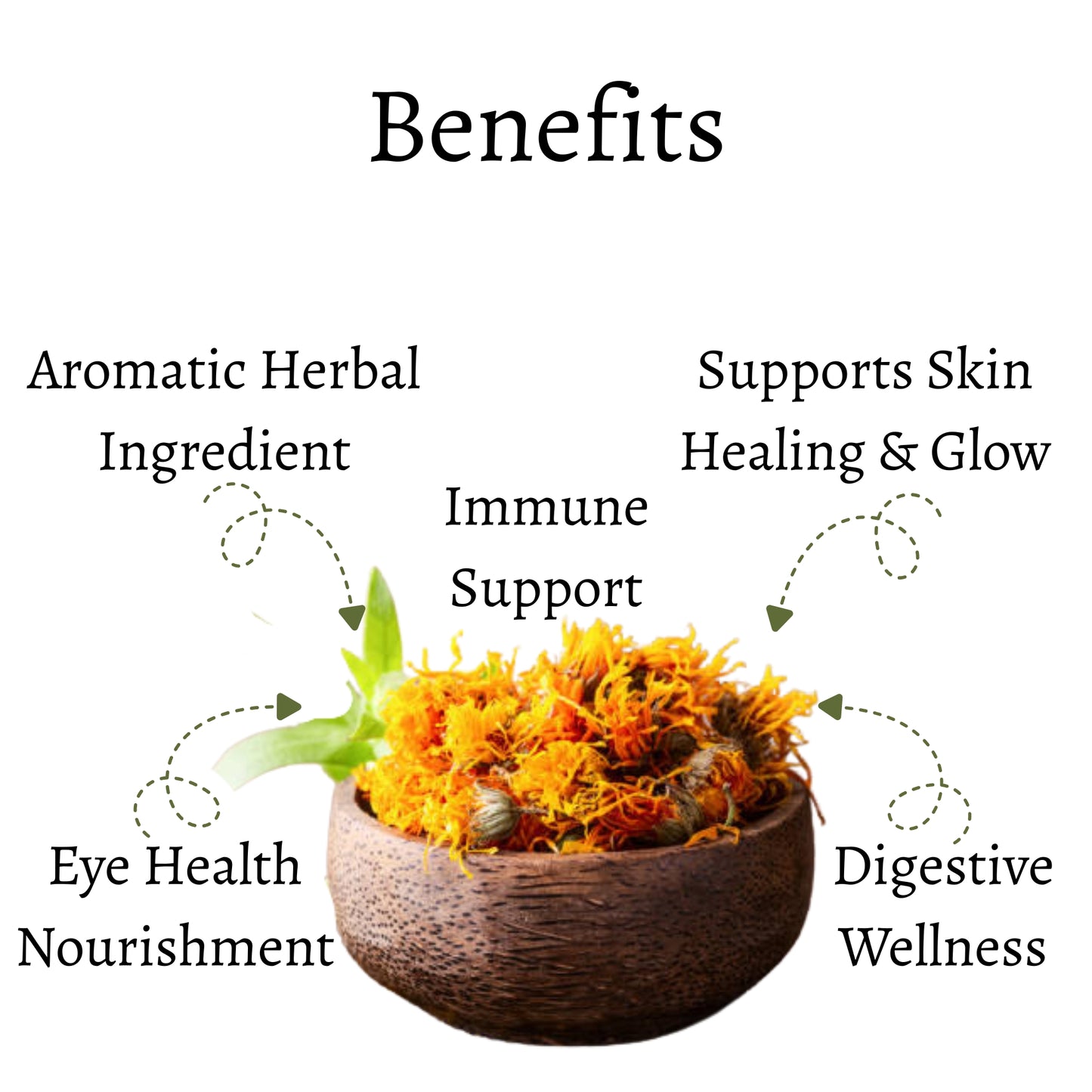 Dried Marigold Flower