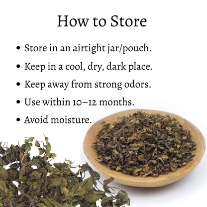 Tulsi Rama Loose Leaves (Ocimum sanctum)